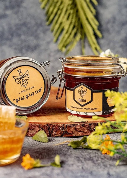 عسل سدر جبلي يمني حضرمي